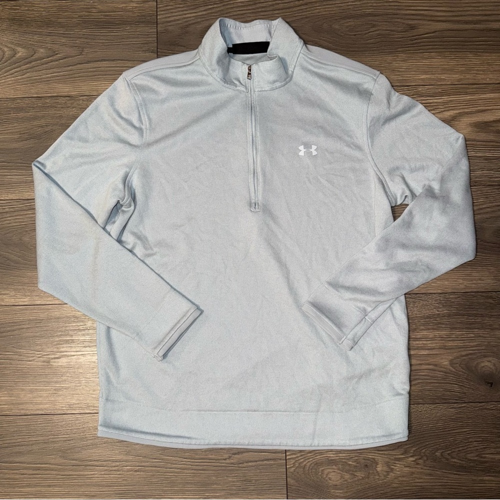 Under Armour Silver Quarter-Zip Pullover